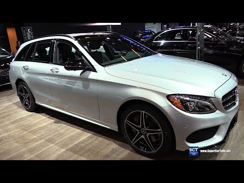 2018 Mercedes Benz C Class C300 4Matic - Exterior Interior Walkaround - 2018 Montreal Auto Show