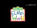 Elmo S World Theme Song Instrumental Low Pitched