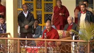 His Holiness Karmapa's speech to the mass gathered for his support on Feb 2, 2011