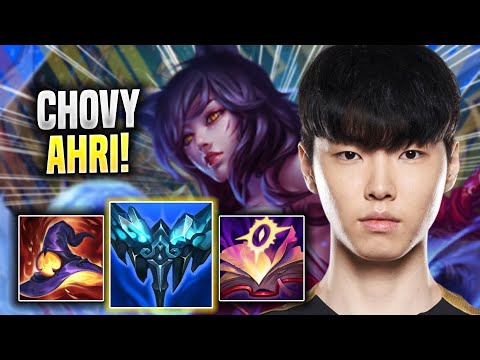 CHOVY IS A MONSTER WITH AHRI! - GEN Chovy Plays Ahri MID vs Viktor! | Season 2022