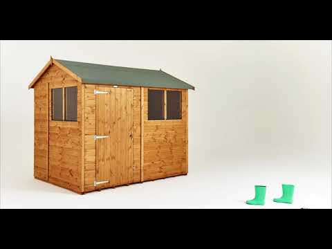 8x6 Deluxe T&G Apex Garden Sheds. - Image 2