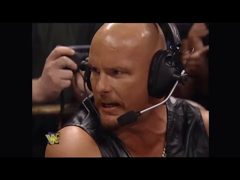 Stone Cold Steve Austin On Commentary With Vince McMahon WWE Raw 7-22-1996