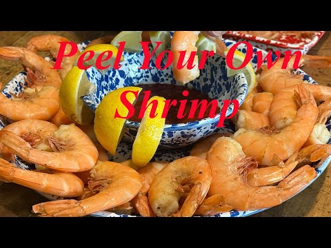 Easy Boiled Shrimp Recipe For Peel Your Own Shrimp At Home