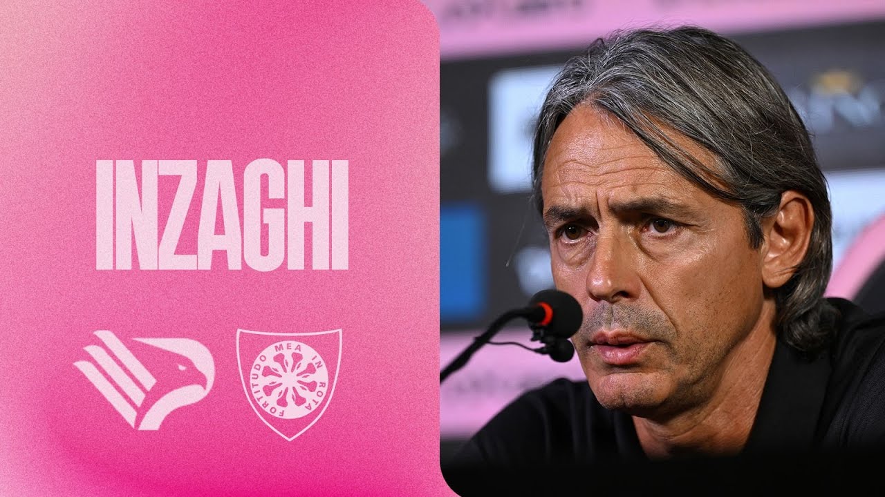 Palermo, Inzaghi in conferenza: «Fidatevi, la squadra si allena a 2000. Miglioreremo»