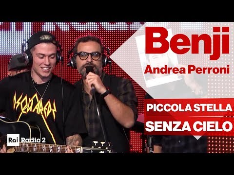 BENJI e ANDREA PERRONI dal vivo a Radio2 Social Club - "PICCOLA STELLA SENZA CIELO"