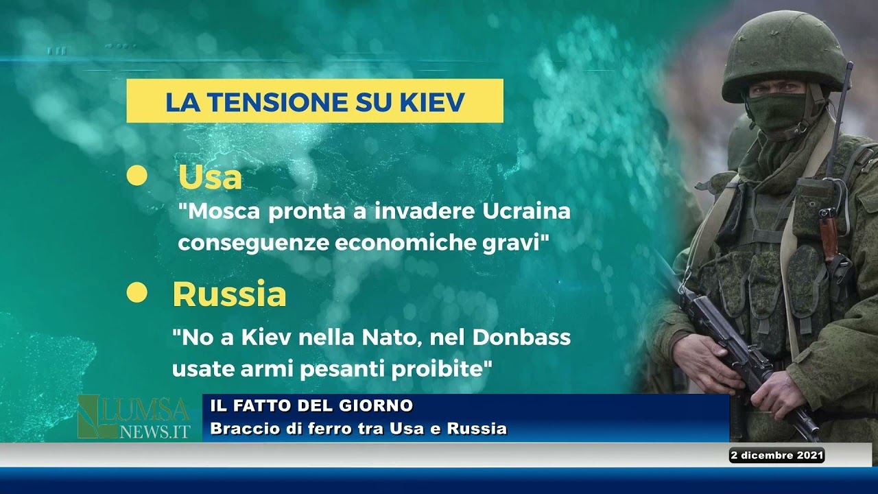 Il braccio di ferro tra Stati Uniti e Russia (Il Fatto del Giorno)