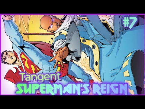 Tangent Superman - Batman - Tangent Batman rescue everyone - Tangent Superman meets Kal-El - Issue 7