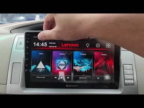 Lenovo D1 HD 2GB RAM 32GB ROM 4 Core Processor Real QLED Screen Android Car Player Toyota Estima