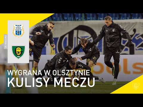 Kulisy meczu Stomil Olsztyn - GKS Katowice 0:1 (19.04.2022)