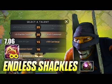 ENDLESS SHACLES - MidOne Shadow Shaman Talent Tree + Octarine -Top MMR Pro Player | Dota 2