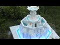 Gratis For free New 3d moulds construction technique fountains with candles gard...