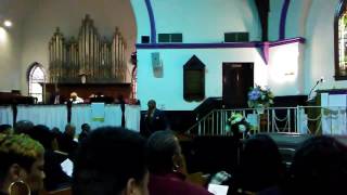 Hopkins Funeral Singing Amazing Grace