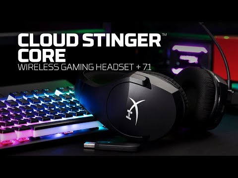 Cloud Stinger Wireless — беспроводная геймерская гарнитура с USB для ПК |  HyperX