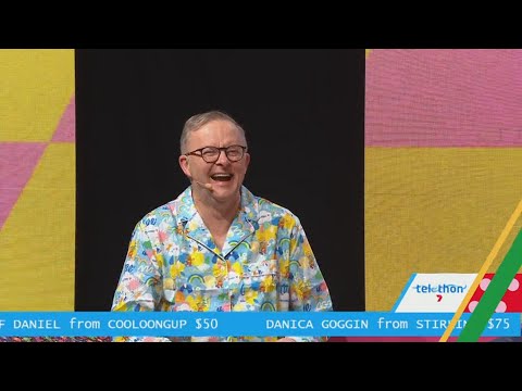 PM Anthony Albanese at 7Perth Telethon - (23.10.2022)