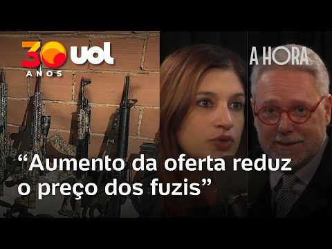 A hora e a vez do estudo que aponta aumento da apreensão de fuzis no país