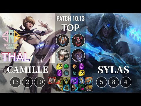 SRB Thal Camille vs Sylas Top - KR Patch 10.13