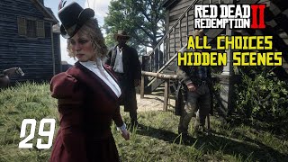 RDR2 PC Gameplay The Valentine Bank Robbery - All Choices and Hidden Scenes
