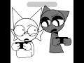 BRO ITS JUST A GAME Silly Goobers Aka Gray And Wenda Sprunki Sprunki Incredibox