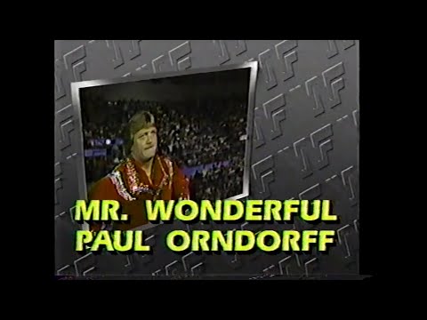 Paul Orndorff vs Iron Mike Sharpe   SuperStars Aug 29th, 1987