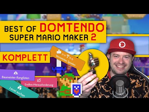 Best Of @Domtendo ✦ Mario Maker 2 (KOMPLETT)