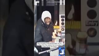 Man accused of setting passenger on fire at NYC subway train accused of similar attack last winter