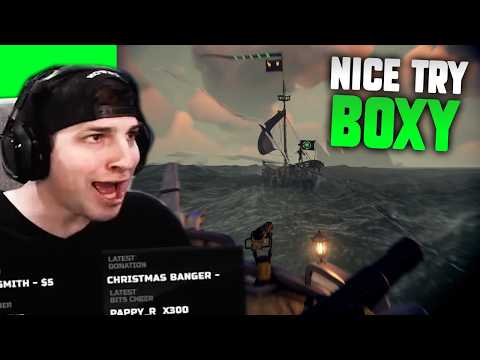 CHASING A SALTY SLOOP IN SEA OF THIEVES