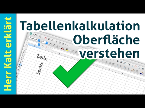 Excel verstehen: Erste Schritte, Benutzeroberfläche