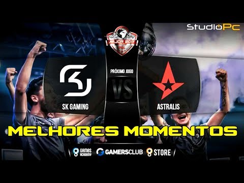 SK Gaming vs Astralis - Melhores Momentos [Highligths] - Major PGL 2017