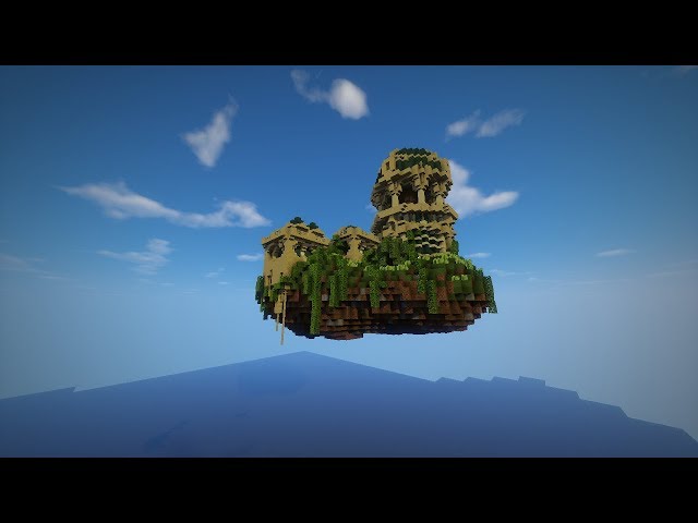 Floating Temple of the sky Minecraft Map