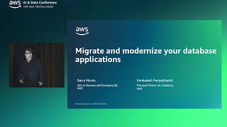 Migrate and modernize your database applications (L300) | AWS Events