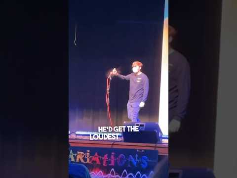 This student was a star at their school talent show 😂