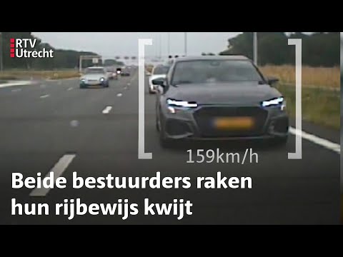 Verkeerspolitie: Audi en Golf lappen verkeersregels aan hun laars | RTV Utrecht
