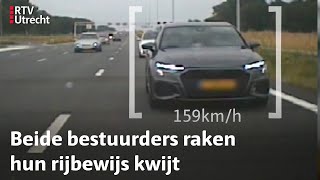 Verkeerspolitie: Audi en Golf lappen verkeersregels aan hun laars | RTV Utrecht Verkeerspolitie: Audi en Golf lappen verkeersregels aan hun laars | RTV Utrecht