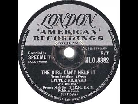 UK New Entry 1957 (37) Little Richard & His Band - The Girl Can't Help It