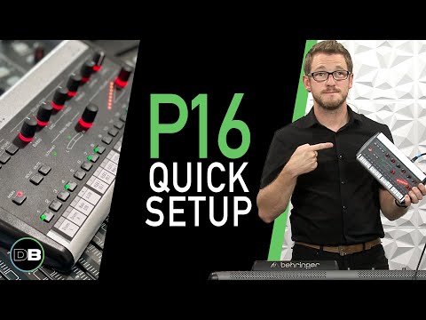 Behringer Powerplay P16-M 16-Channel Digital Personal Mixer 2011 - Present - Standard image 7