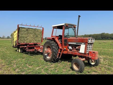 Can we get all the bales stacked?