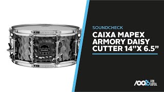 Video thumbnail for 100% Batera - Caixa Mapex Armory Daisy Cutter 14"x 6.5" by 100% Batera