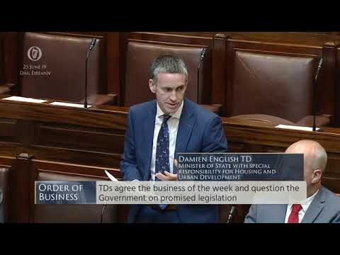 Deputy Peter Fitzpatrick - Order of Business - 25 Jun 2019