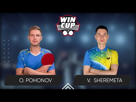 12:45 Oleksandr Pohonov  - Vladyslav-Ivan Sheremeta West 2 WIN CUP 18.04.2024 | TABLE TENNIS WINCUP