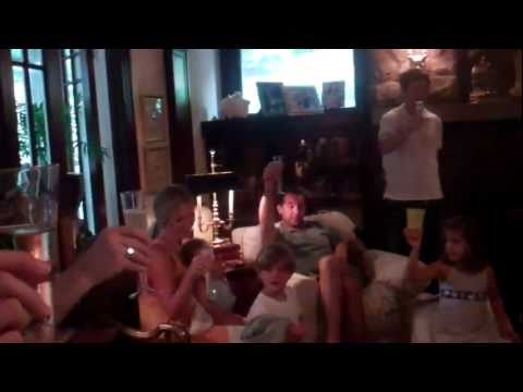 THE FAMILY SEND OFF with RIBS! ||7.11.11||36 Video