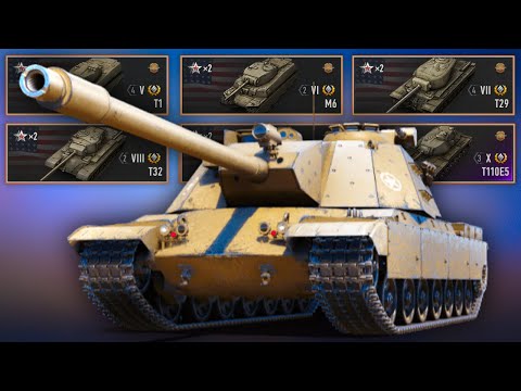 The BEST Brawling Heavy Tank Tech Tree? - T803 (T110E5)