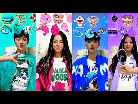 ASMR MUKBANG | Spicy Challenge Compilation (Fire noodles, fried chicken, enoki mushroom, korean eat)