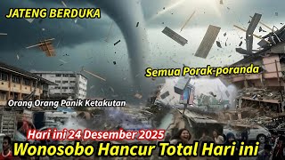 Download lagu JATENG BERDUKA 24/12/2025 !! BARU TERJADI BADAI DAHSYAT HANCURKAN WONOSOBO HARI INI-TORNADO WONOSOBO mp3