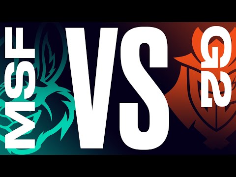 MSF vs. G2 - Playoffs Round 2 | LEC Spring | Misfits Gaming vs. G2 Esports | Game 2 (2022)