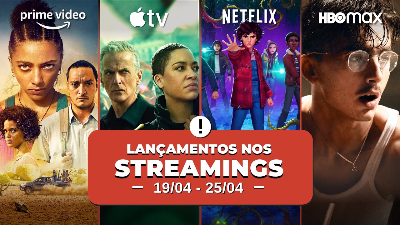 10 MELHORES LANÇAMENTOS NOS STREAMINGS (19/04 a 25/04): NETFLIX, PRIME VIDEO, HBO, DISNEY E MAIS