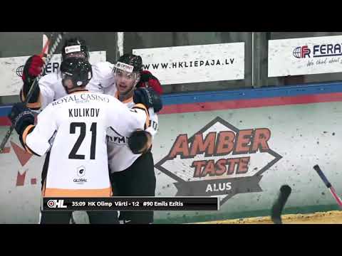 19.10.2019 OHL: HK Liepāja - HK Olimp highlights