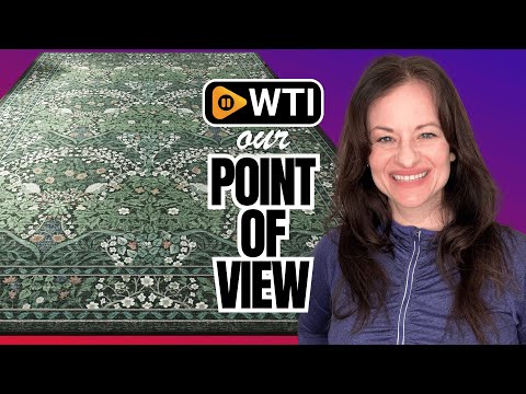 8x10 Washable Dark Green Floral Area Rug for Living Room - WTI product video review