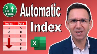 How to Add Automatic Index Columns to Excel Tables
