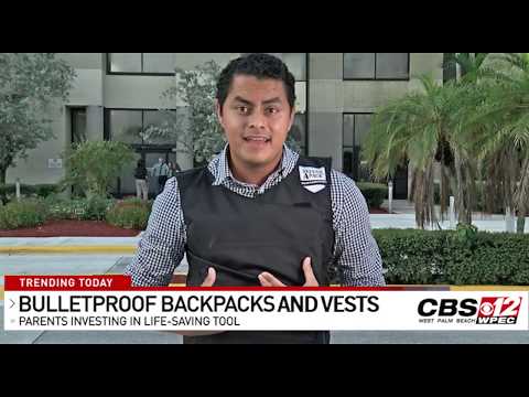 Mother feels confident with DefendAPack Bulletproof Backpack and Bulletproof Vest