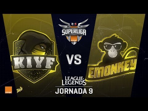 SUPERLIGA ORANGE - KIYF VS EMONKEYZ - Mapa 1 - #SUPERLIGAORANGELOL9